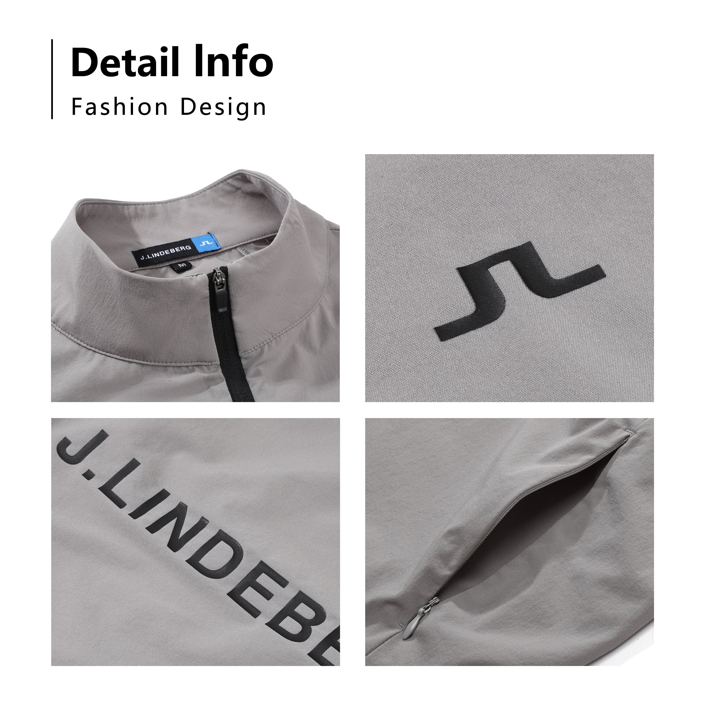 J.Lindeberg Men's Golf Vest